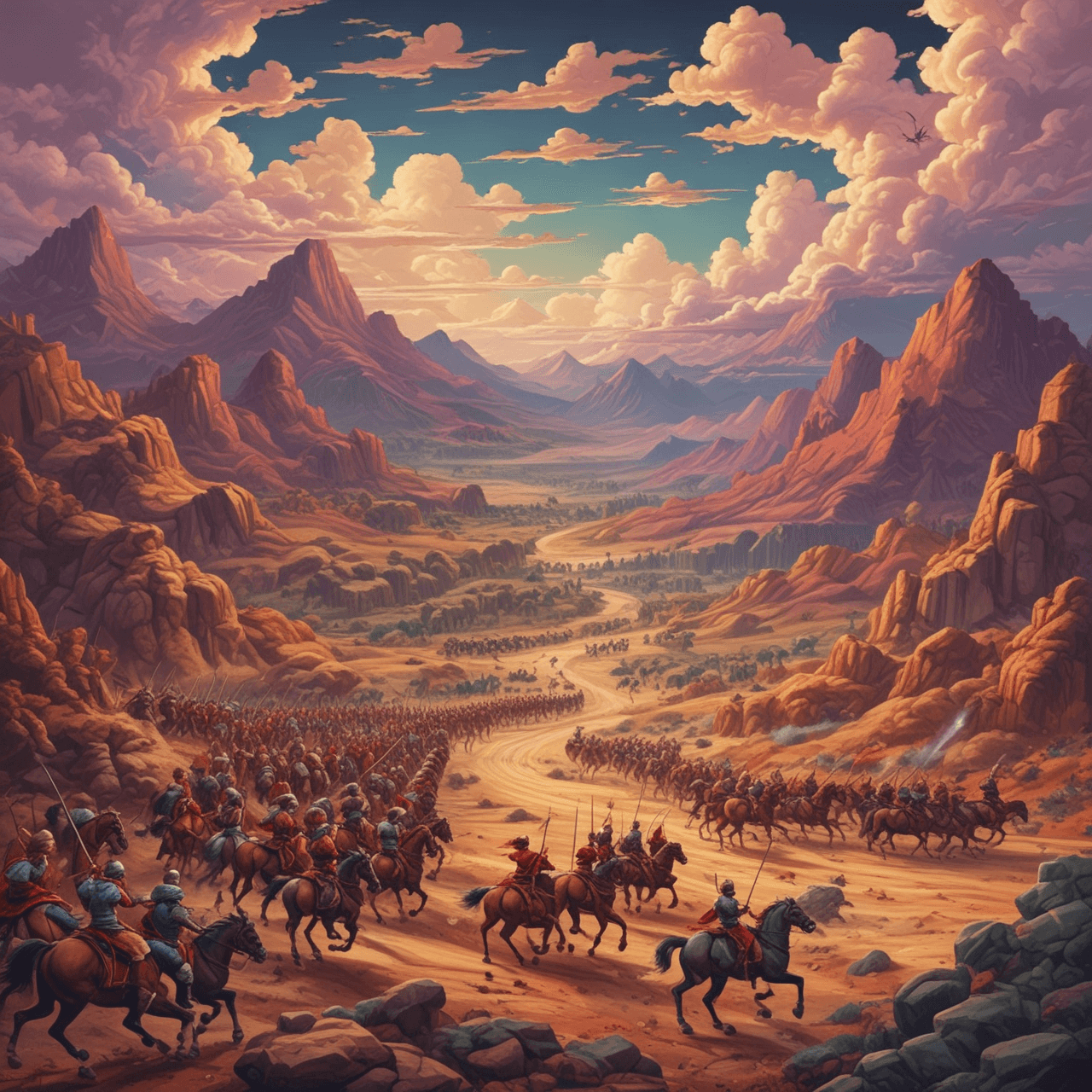 Alexander's Conquest Race game banner