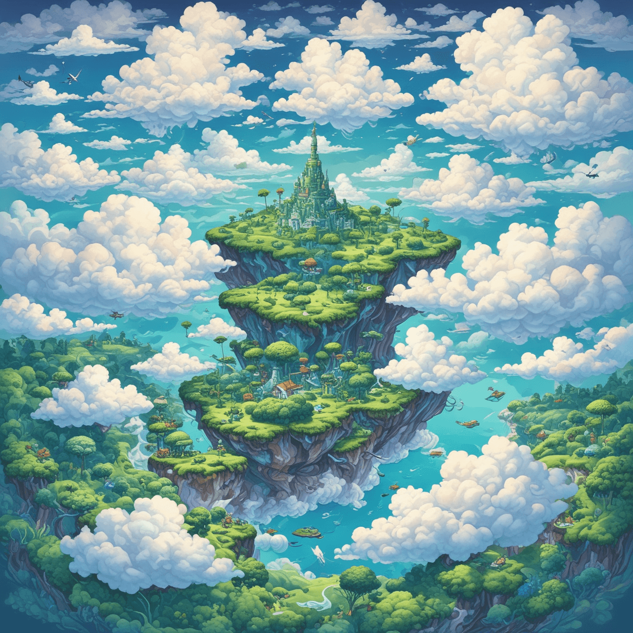 Immune System Cloud Hop game banner