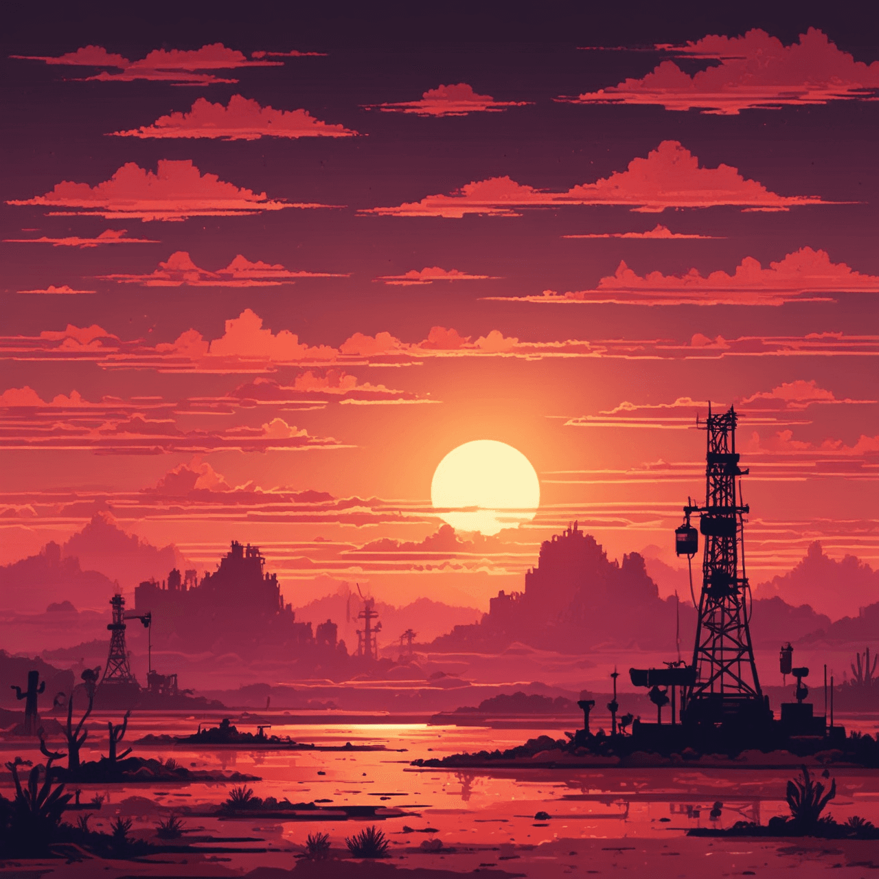 Oil Jump game banner