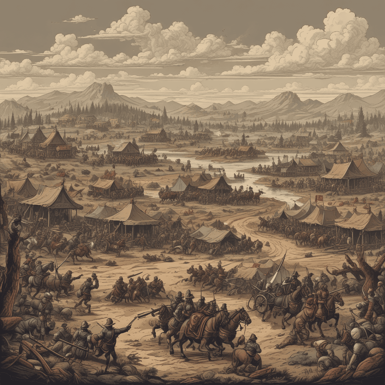Thirty Years' War Run game banner