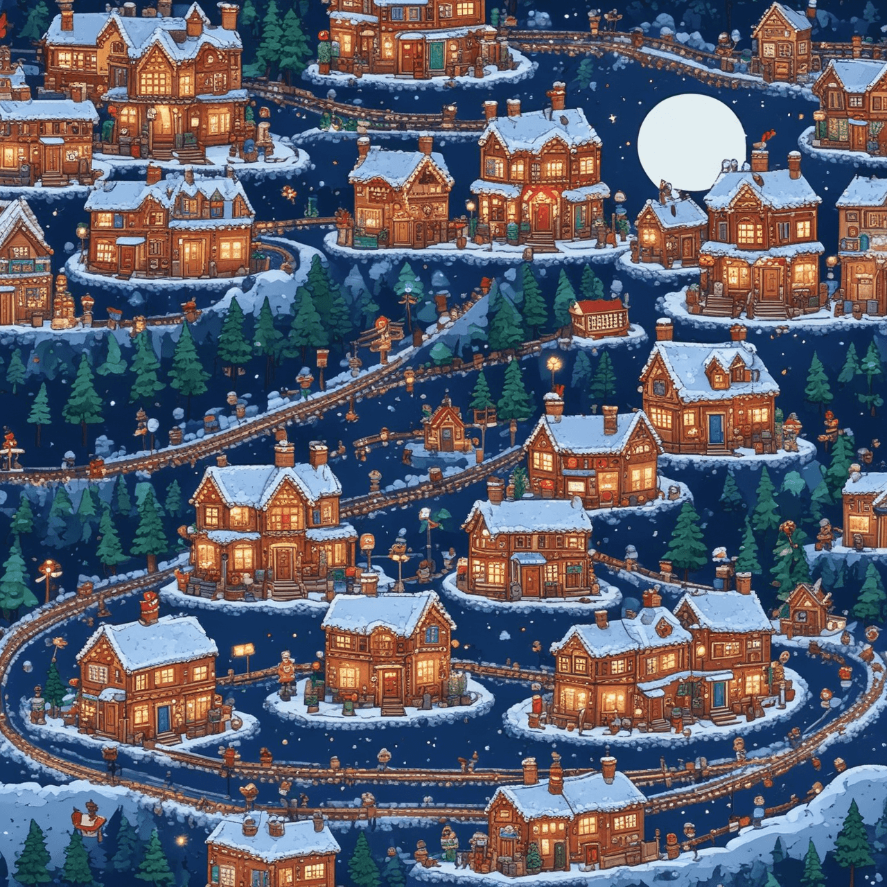 Santa's Sleigh Race game banner