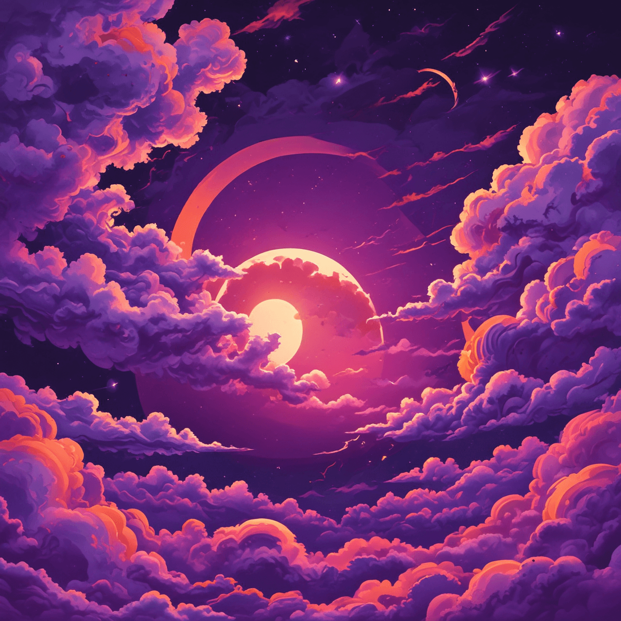 Cosmic Cloud Bridge game banner