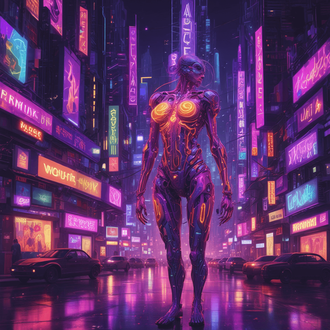 Neon Endometriosis Dash game banner