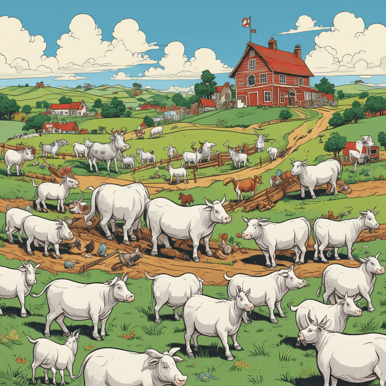 Animal Farm Quiz Adventure game banner