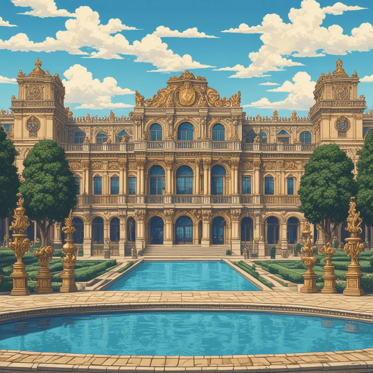 Versailles Peace Runner game banner