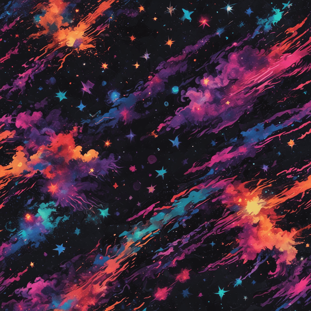 Cosmic Grammar Run game banner