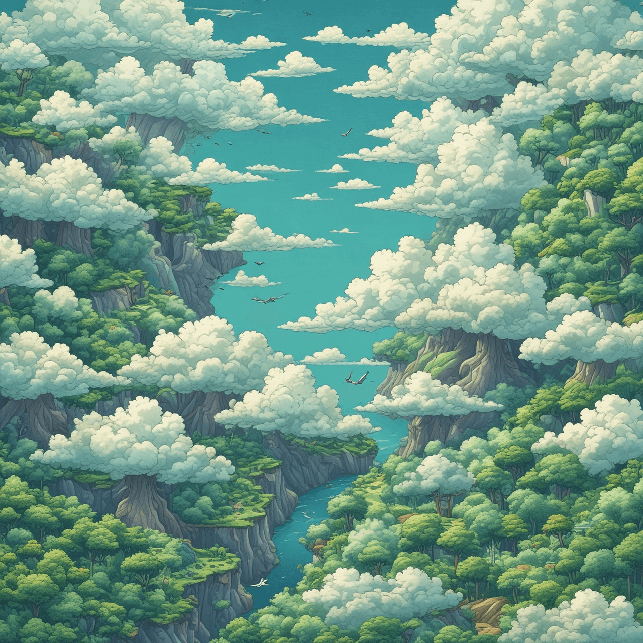Eco-Chem Cloud Bridge game banner