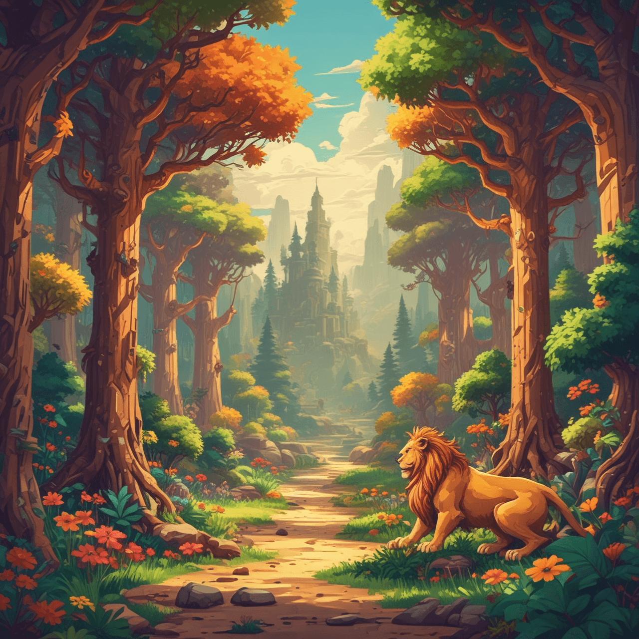 Quiz du Lion et du Rat game banner