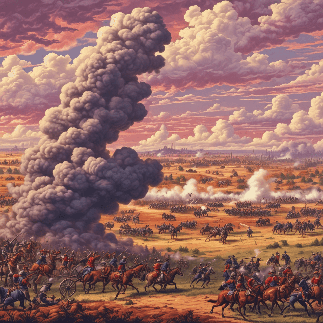Civil War Run Quiz game banner
