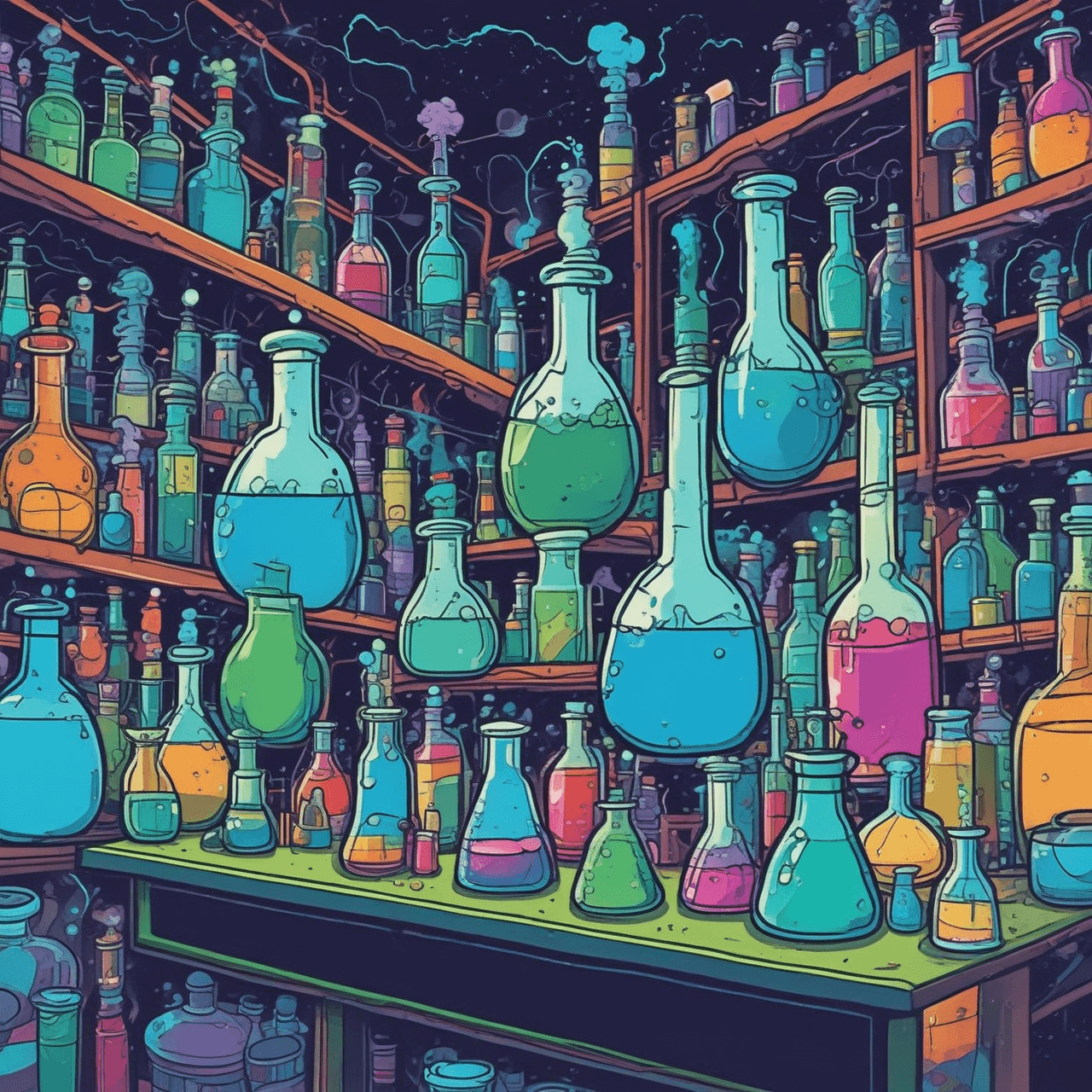 Chemical Cloud Bridge game banner