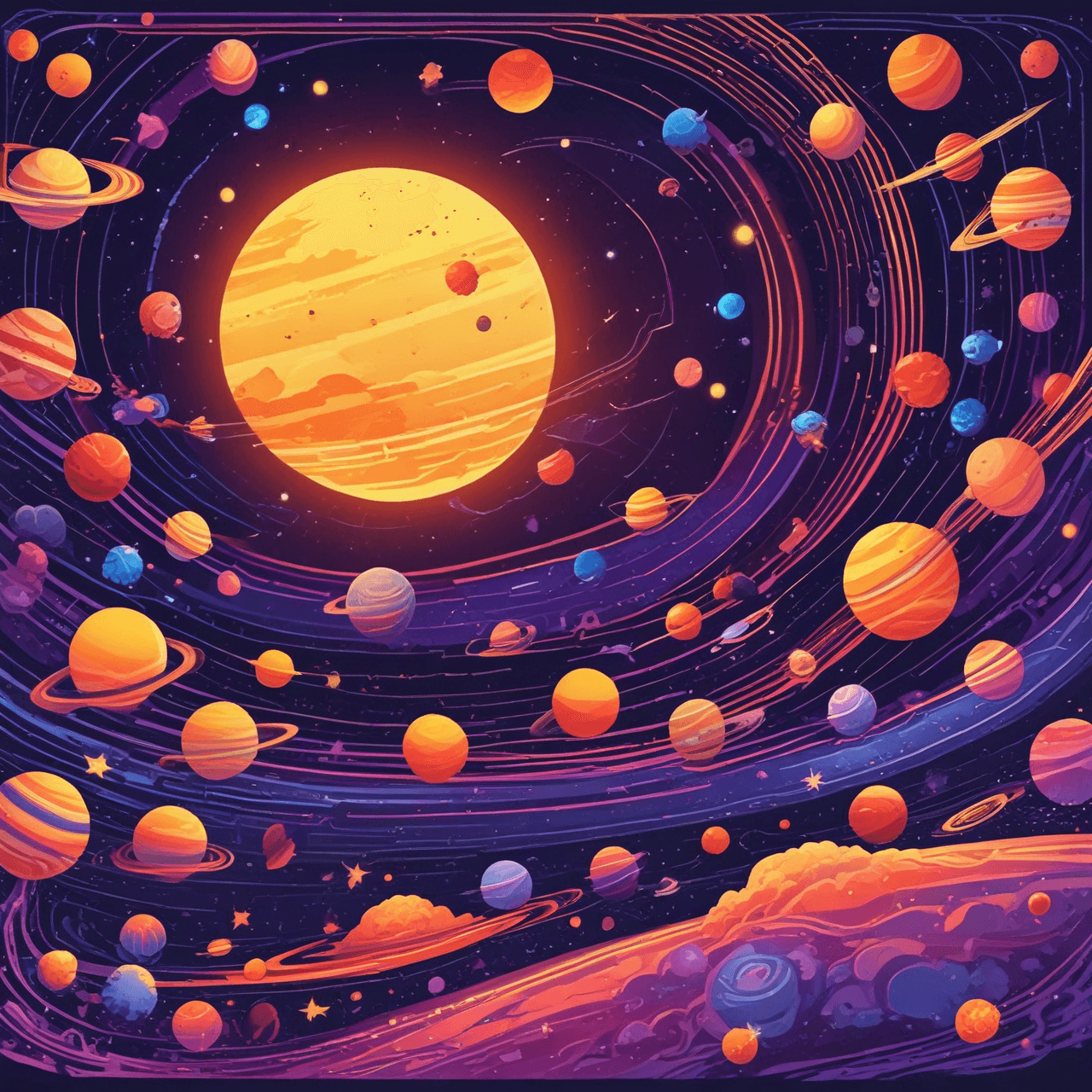 Solar System Jetpack Adventure game banner