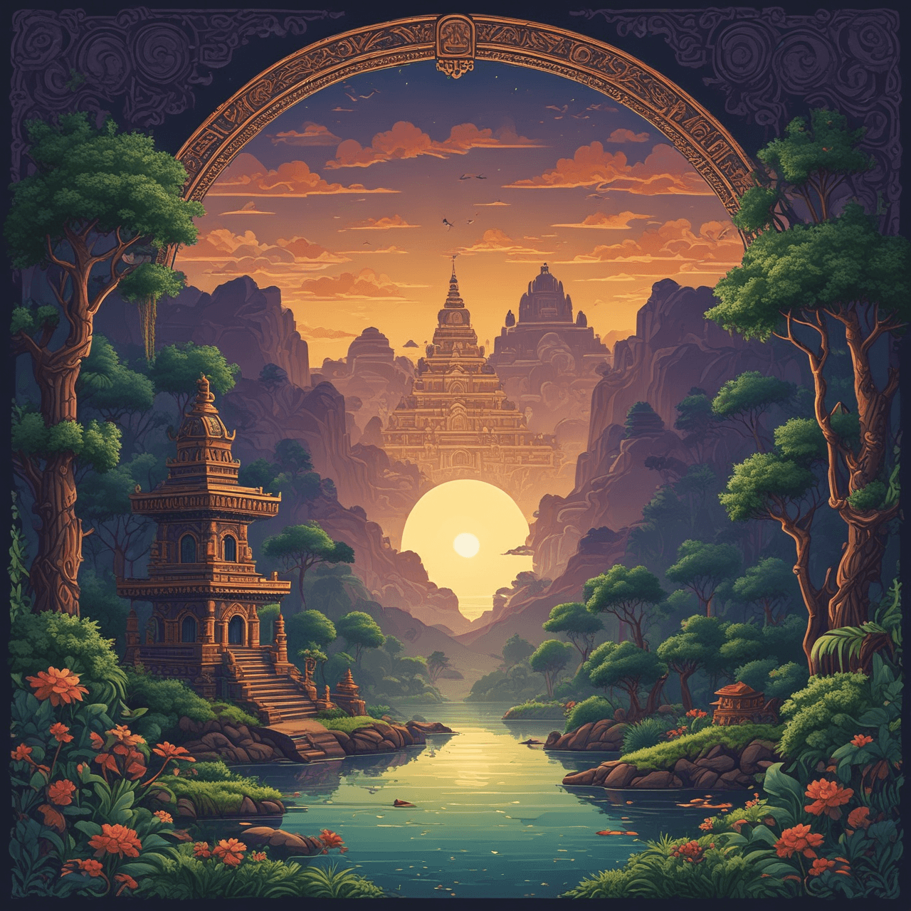 Ancient Wisdom Jetpack game banner