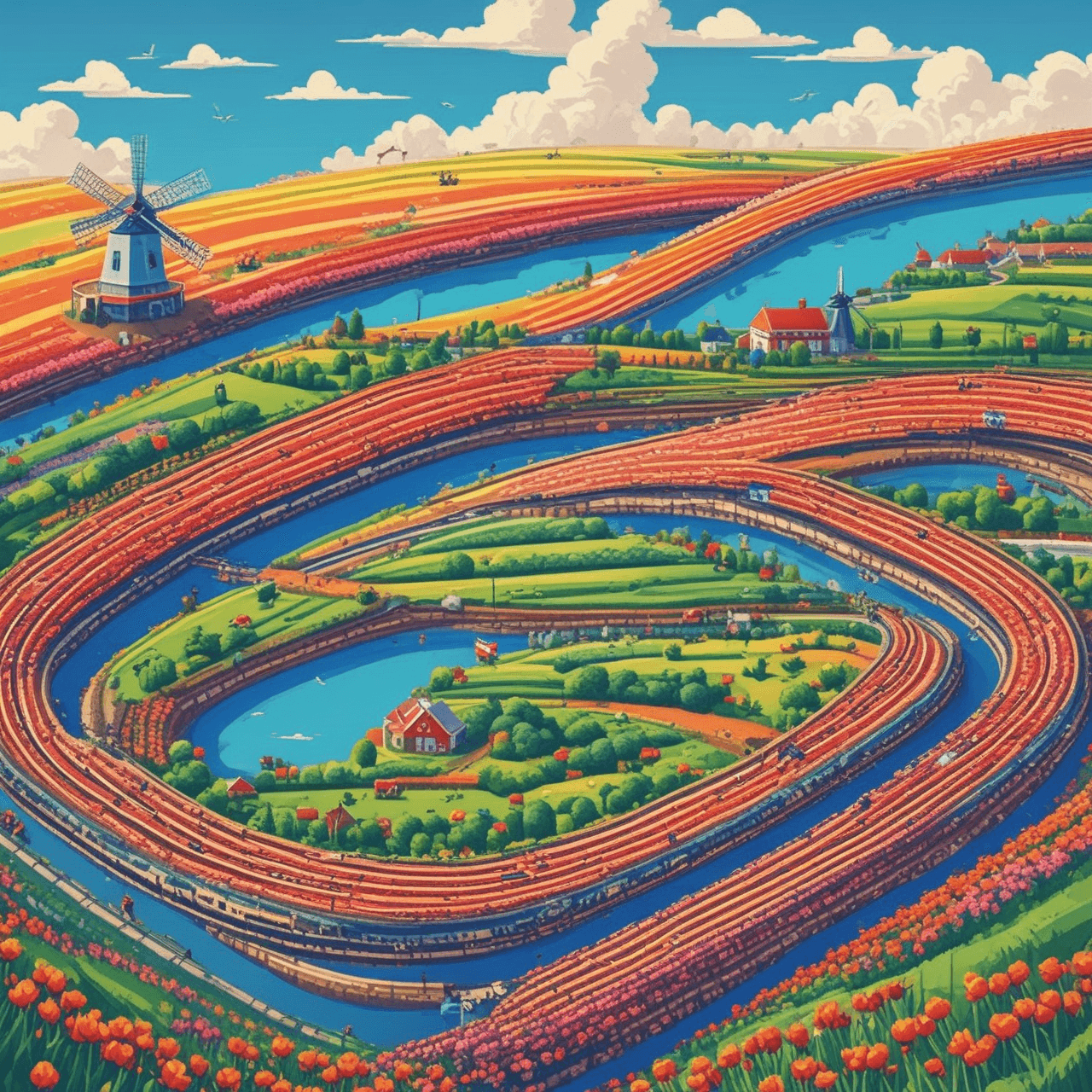 Dutch Delight Dash game banner