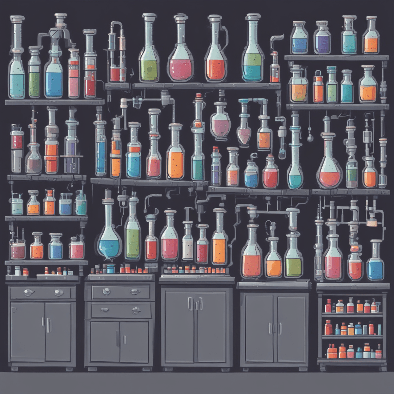 Chemistry Run Quiz game banner