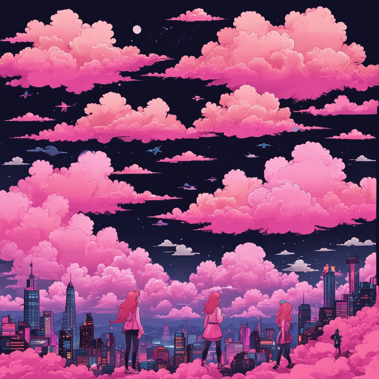 Blackpink Cloud Jump game banner