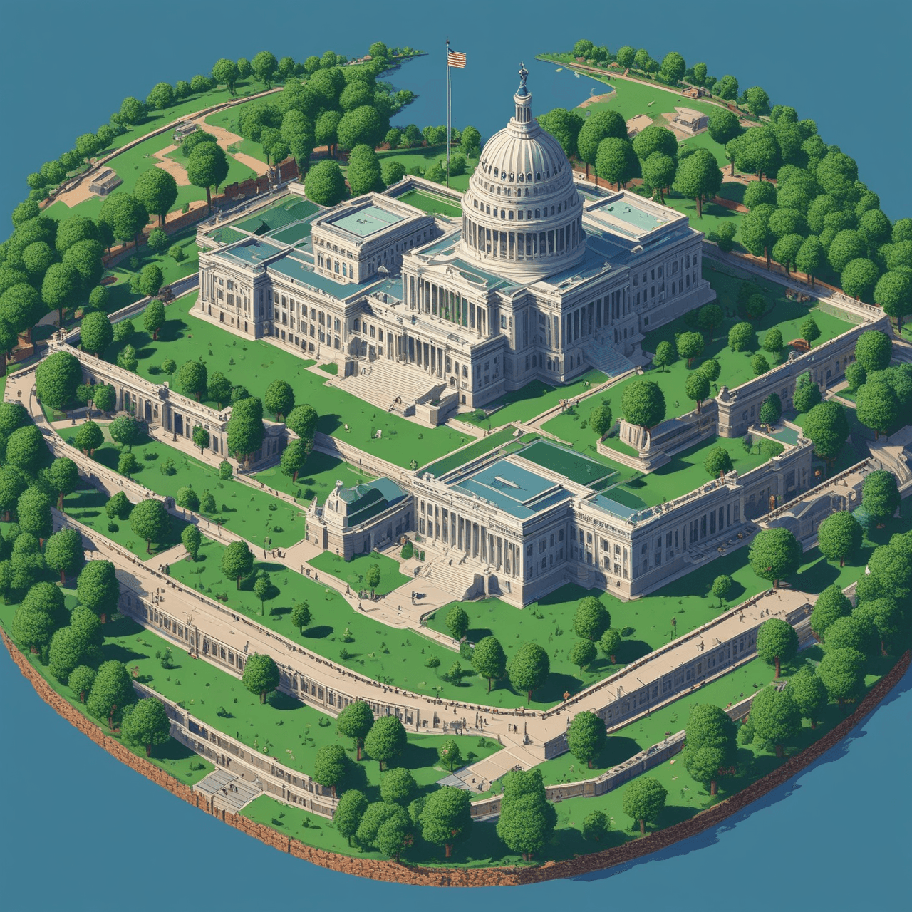 Capitol Run: Civics Challenge game banner