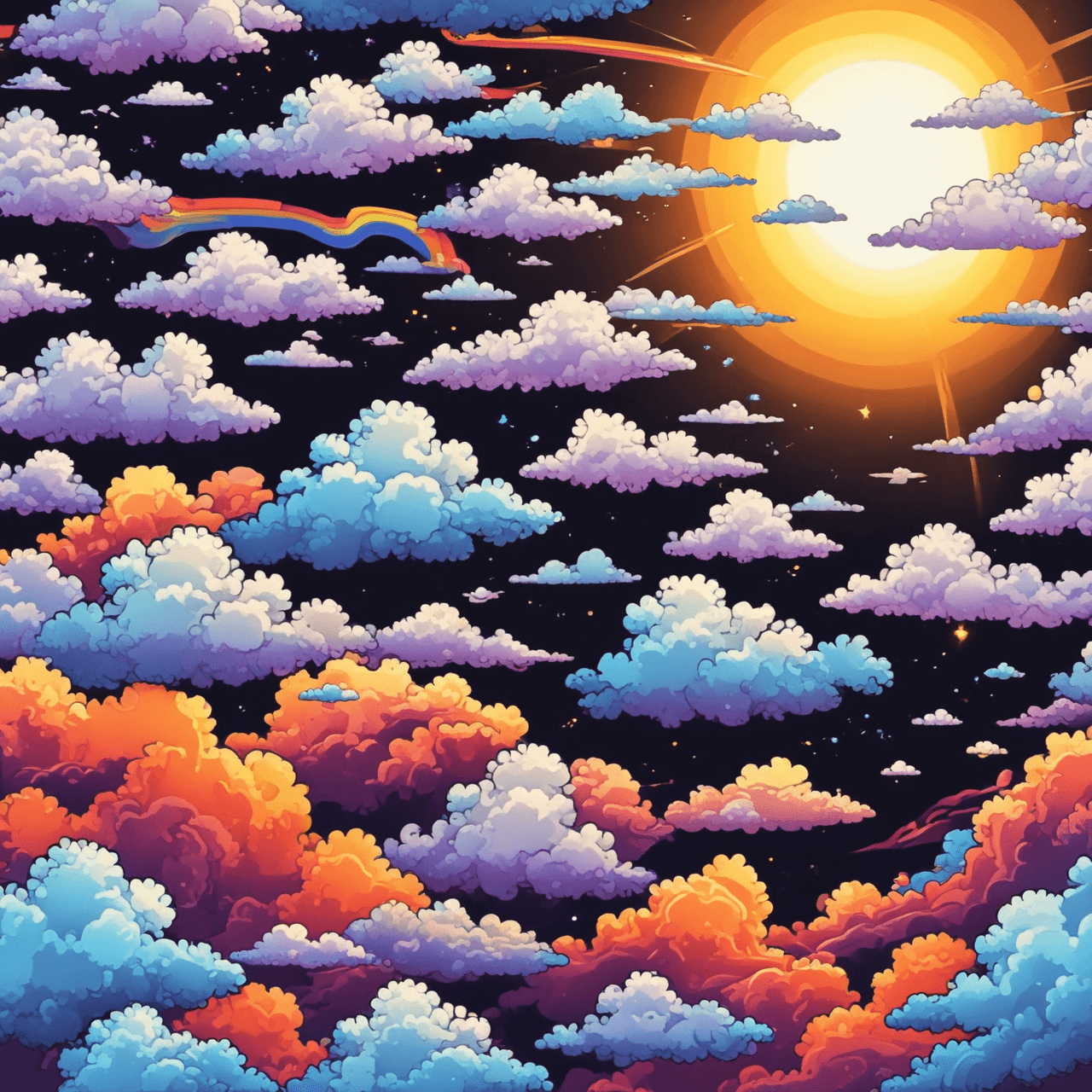 Were or Was Cloud Hop game banner