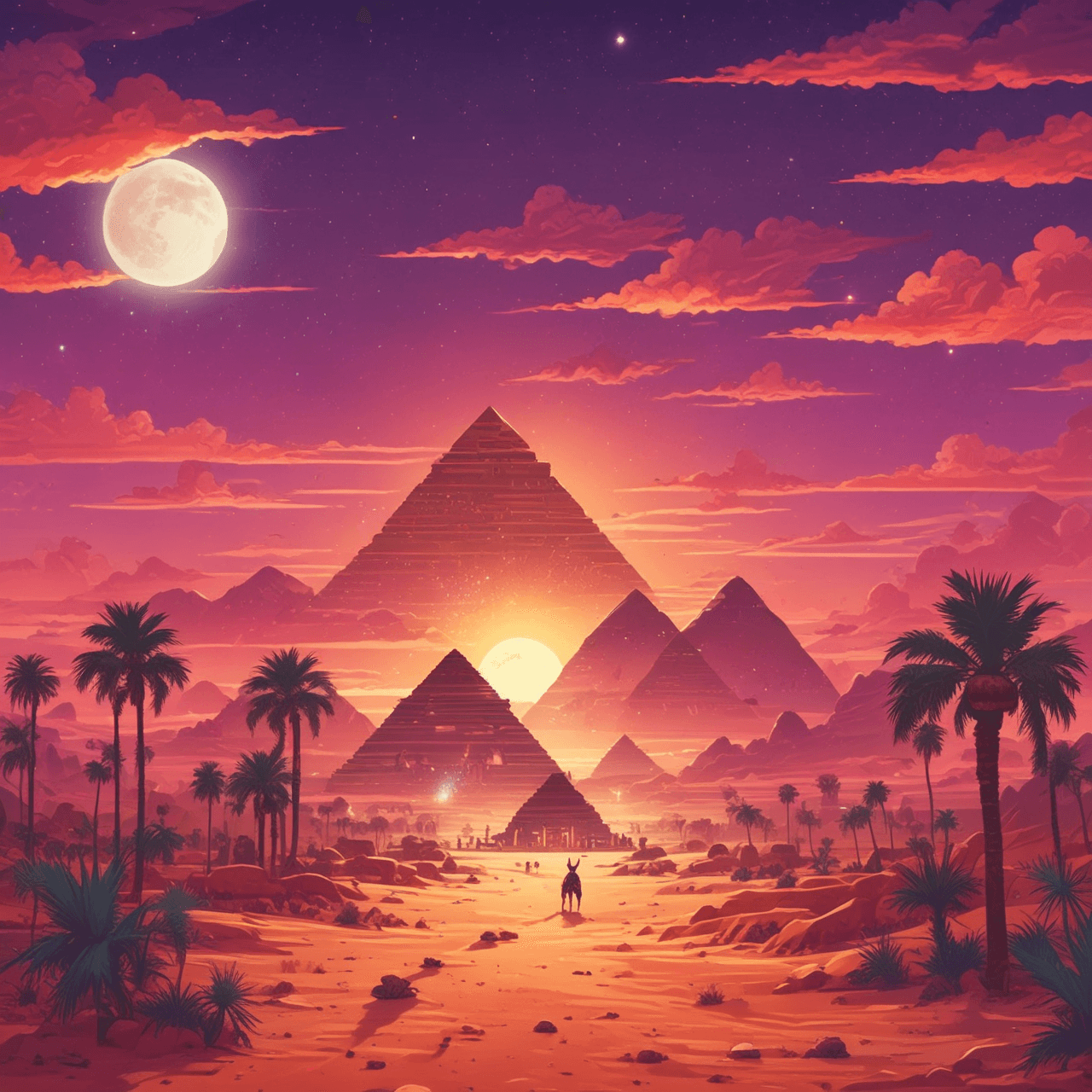 Pyramid Math Dash game banner