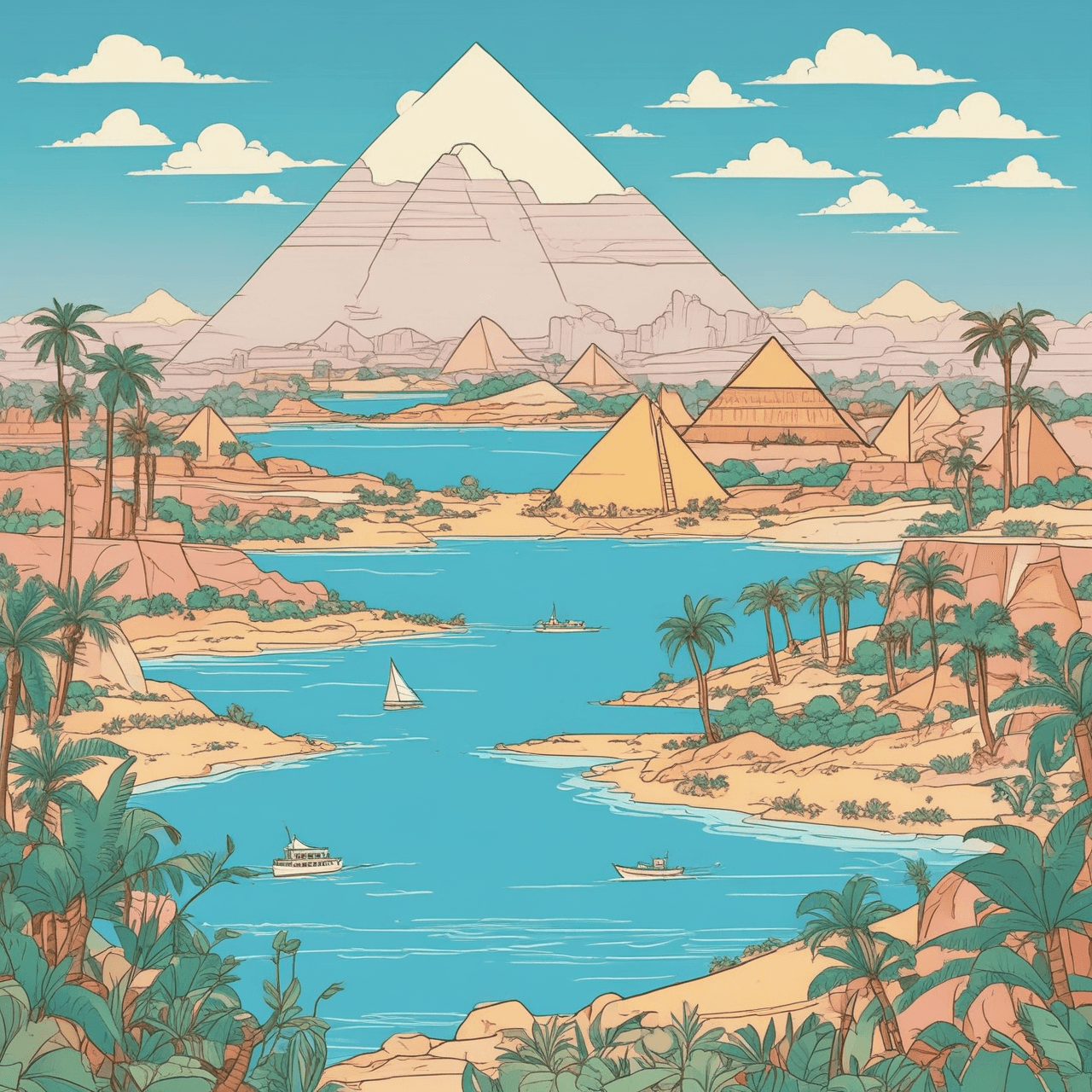 Pharaoh Physics Race game banner