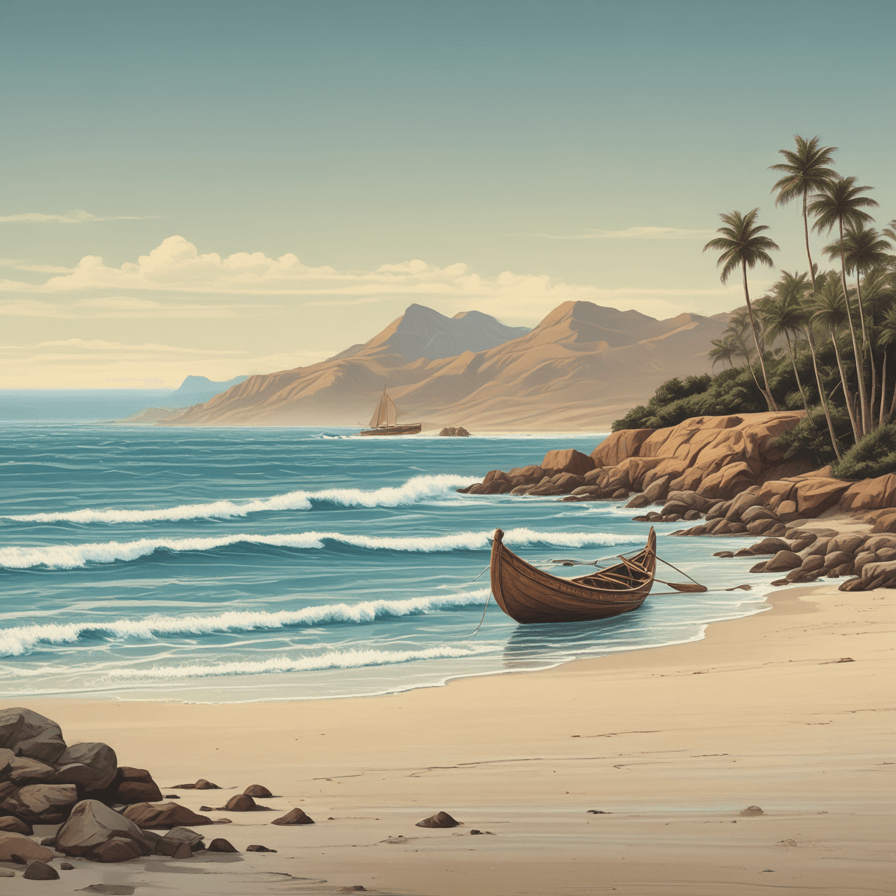 Ocean History Run game banner