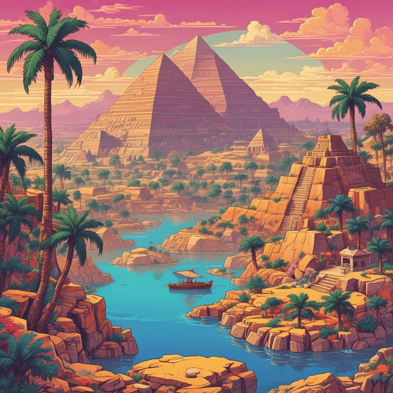 Desafío de las Civilizaciones Antiguas game banner