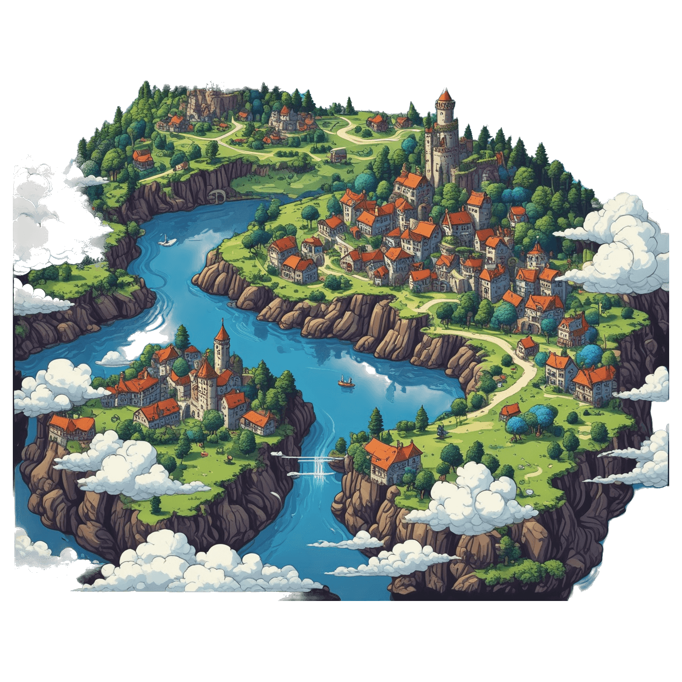 Medieval Trial Bridge Quiz game banner