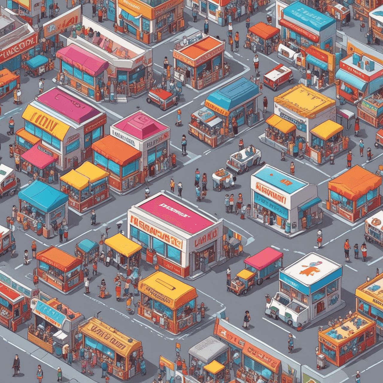 Market Mania game banner