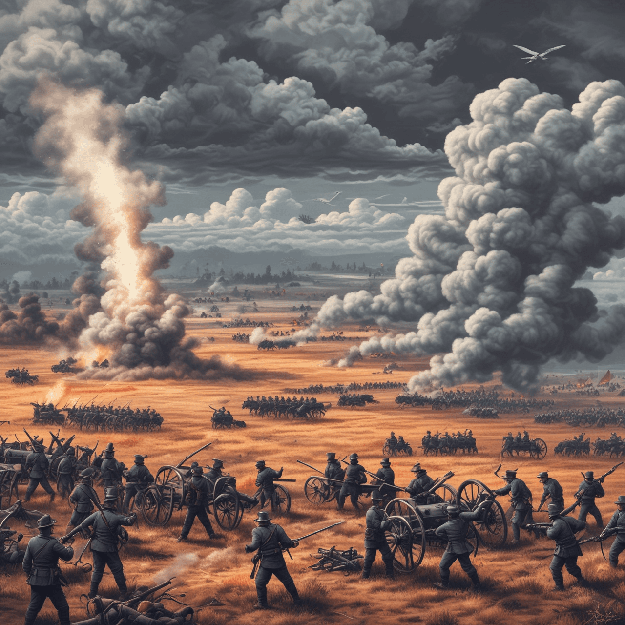 Civil War Run Quiz game banner