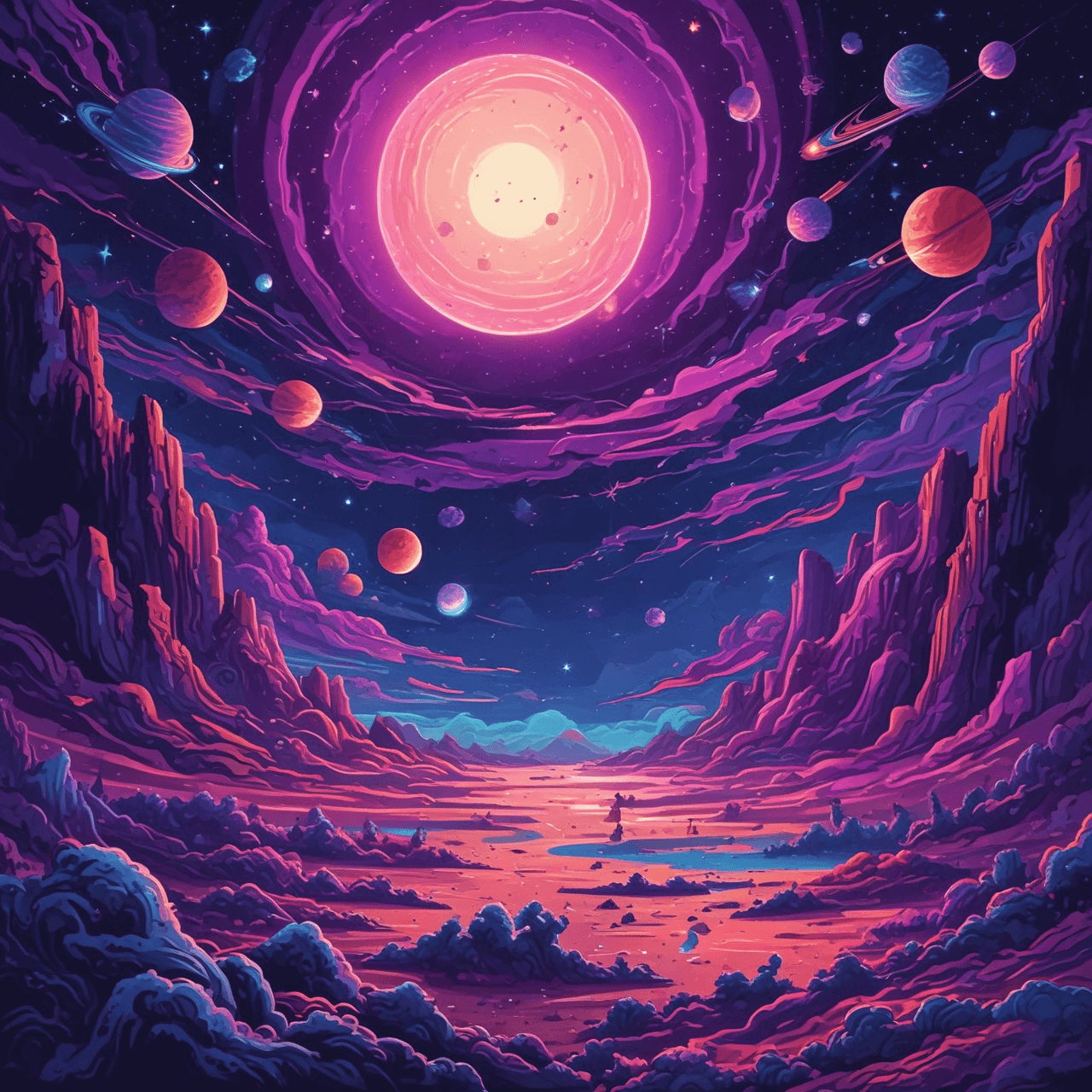 Solar System Explorer Quiz game banner