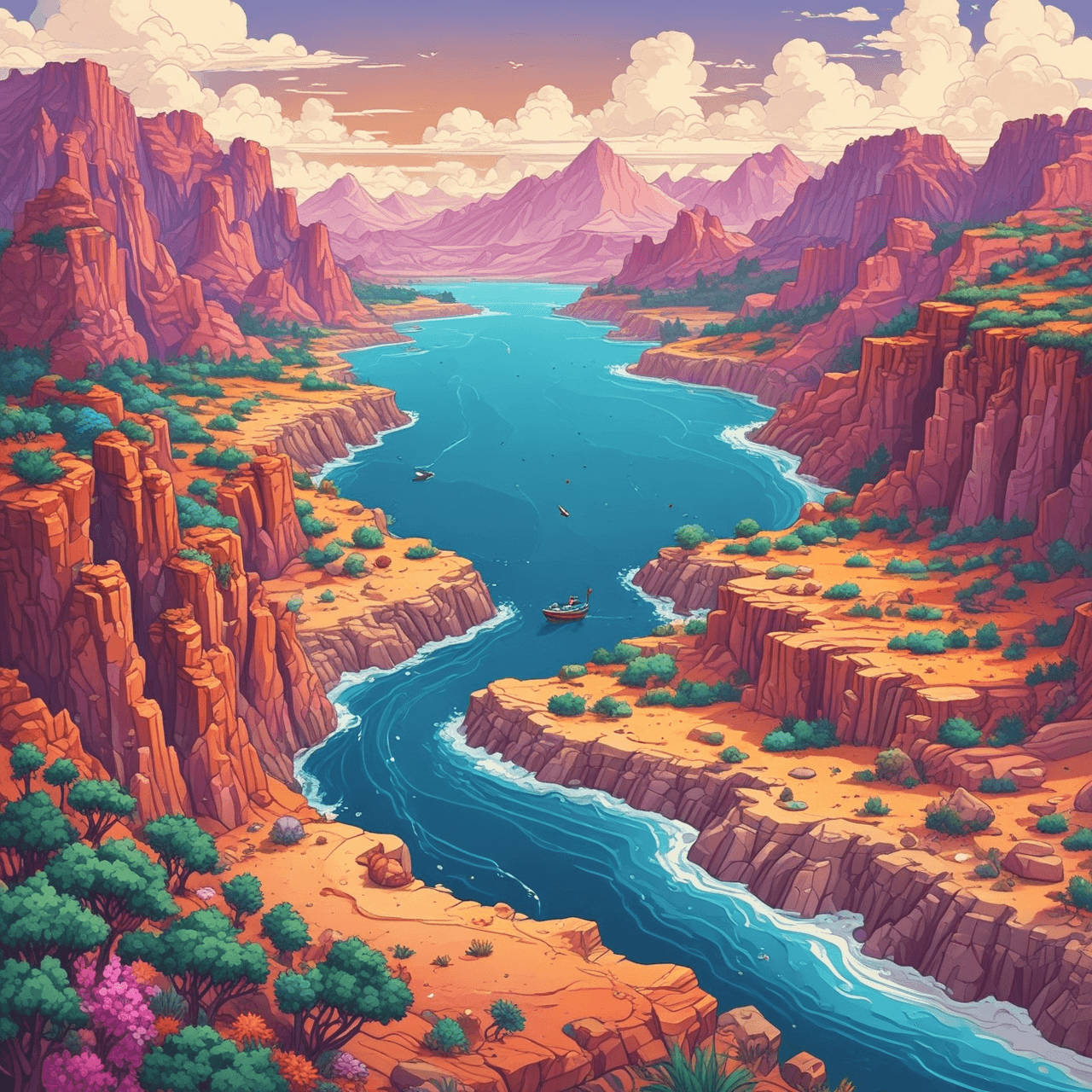 GeoForce Runner game banner