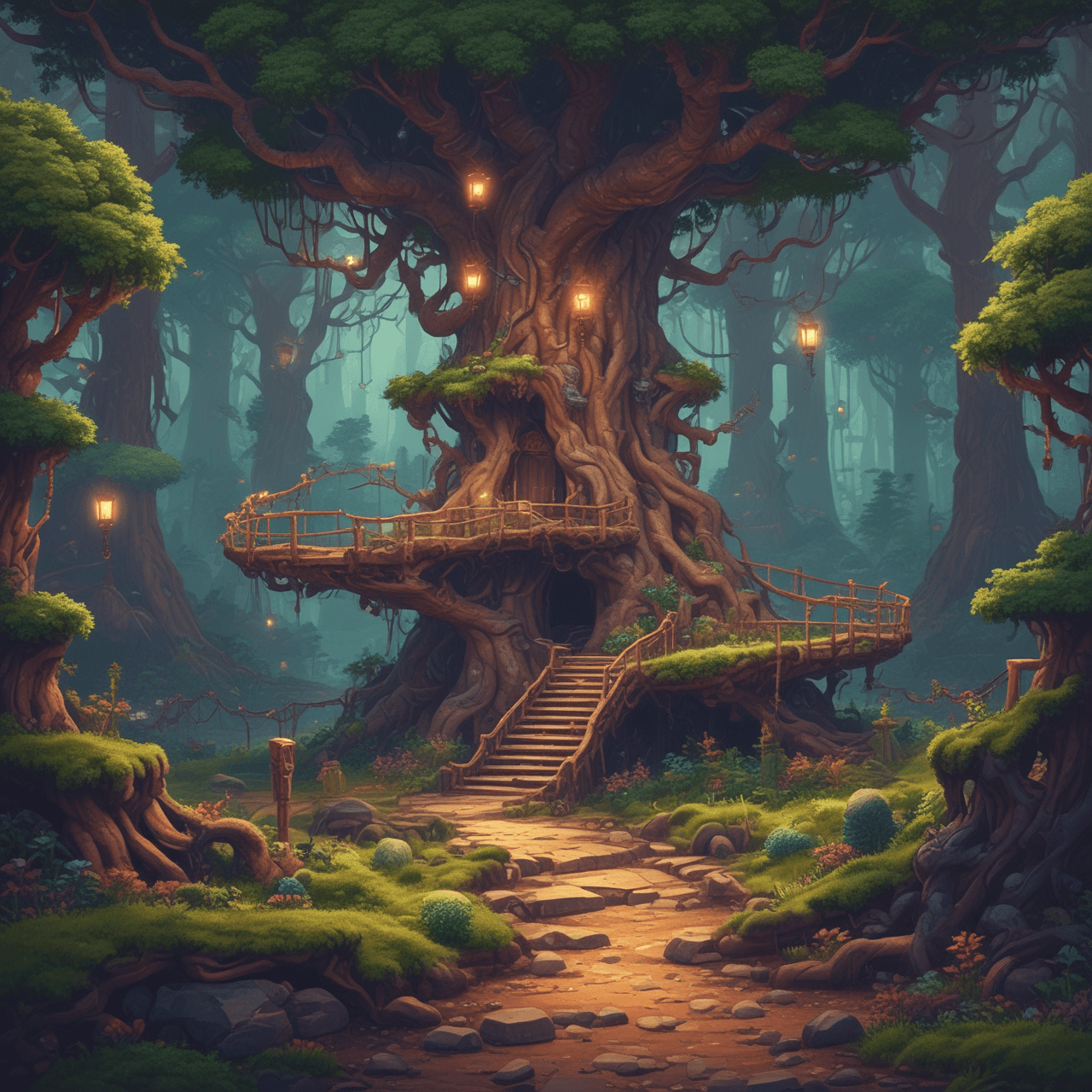 Forest Yield Race game banner