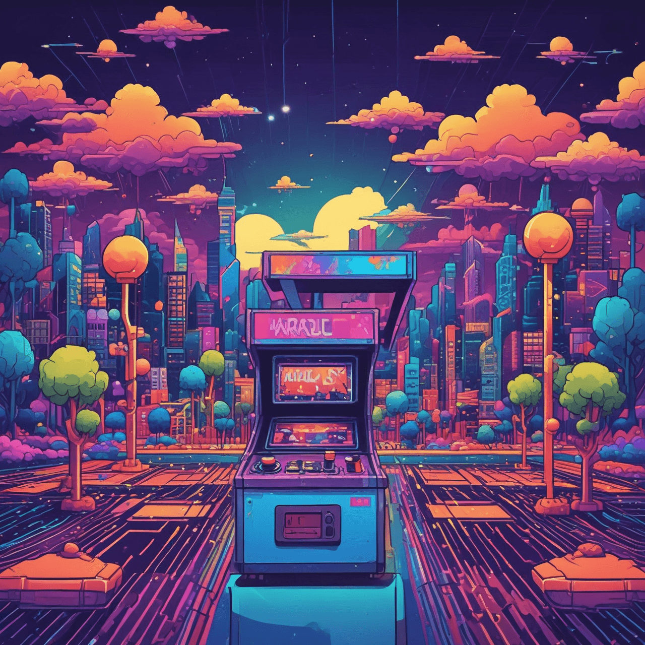 Meetkunde Runner game banner