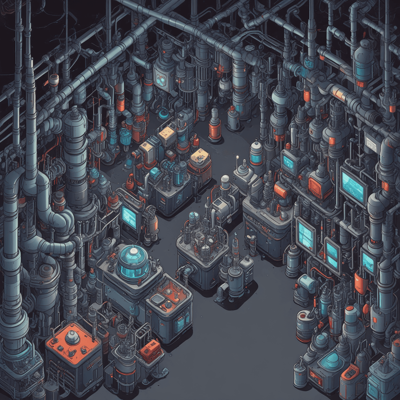 Downstream-Verarbeitungs-Rennen game banner