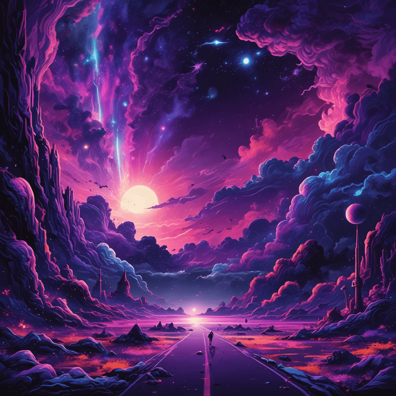 Galaxy Runner Quiz game banner