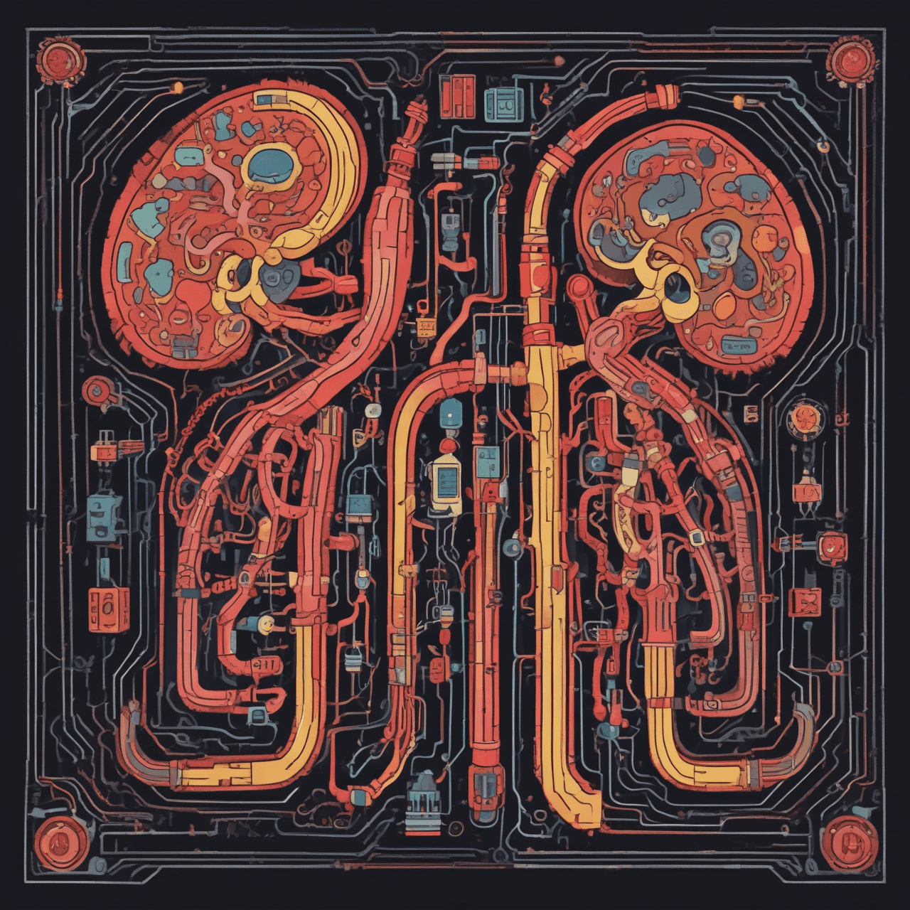 Excretory System Run game banner