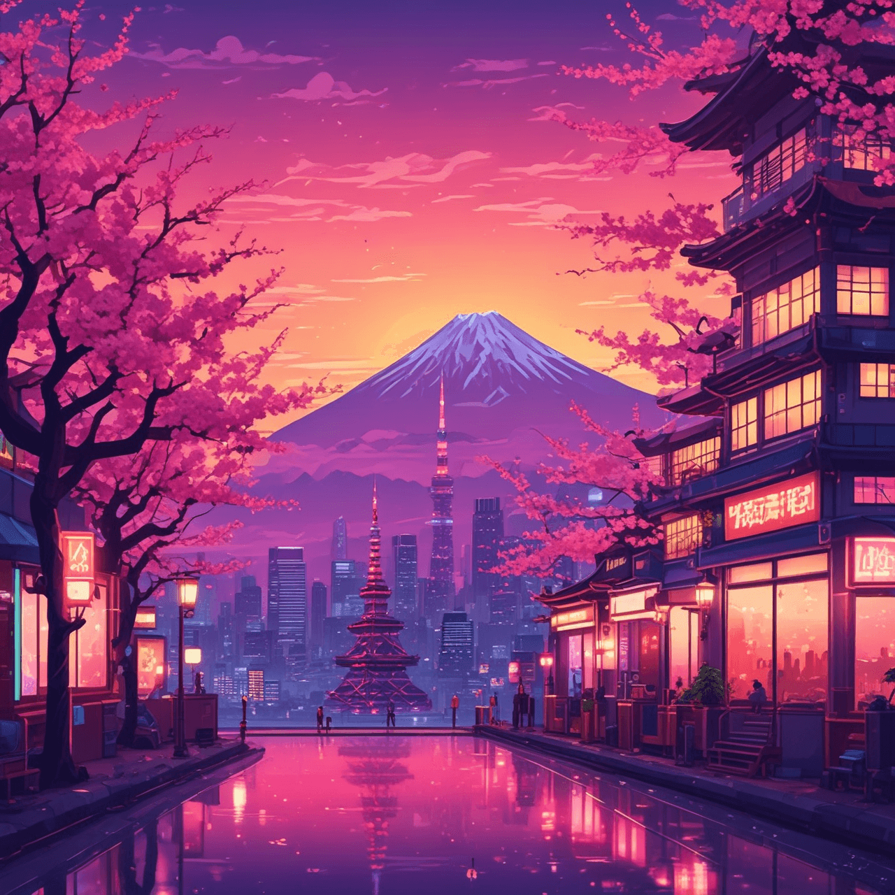 Modern Japan Jetpack Quiz game banner