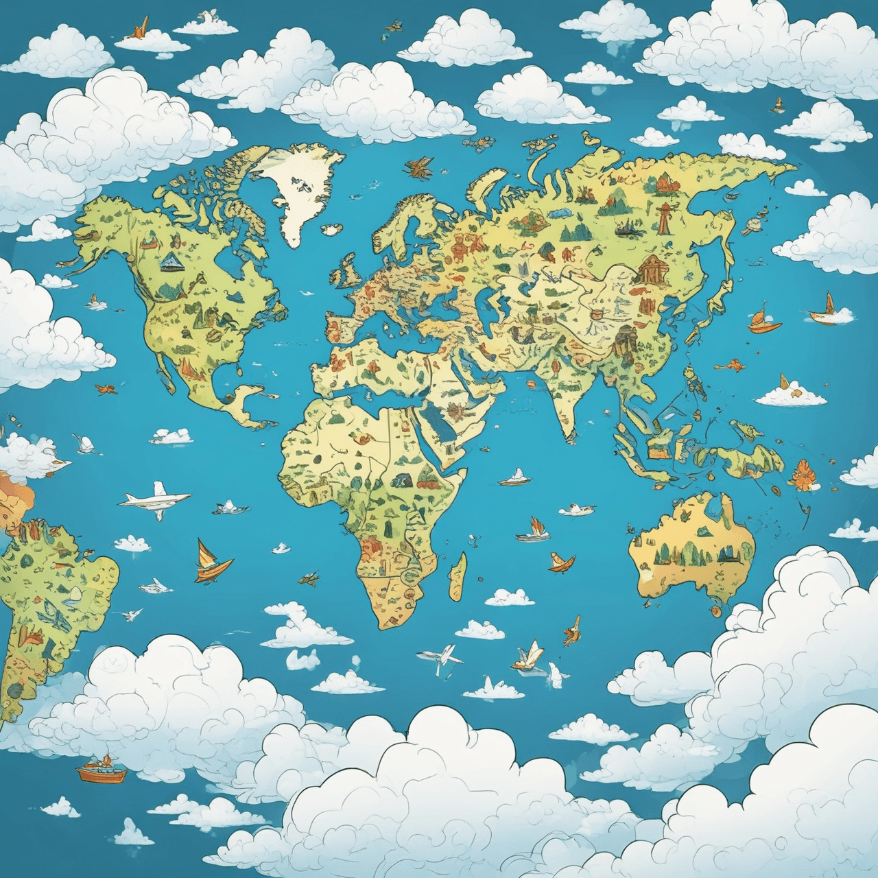 Exploration Cloud Bridge game banner