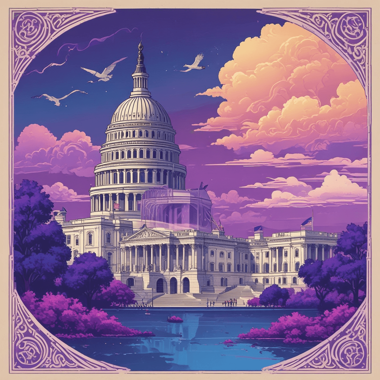 Constitution Dash: Liberty Lanes game banner