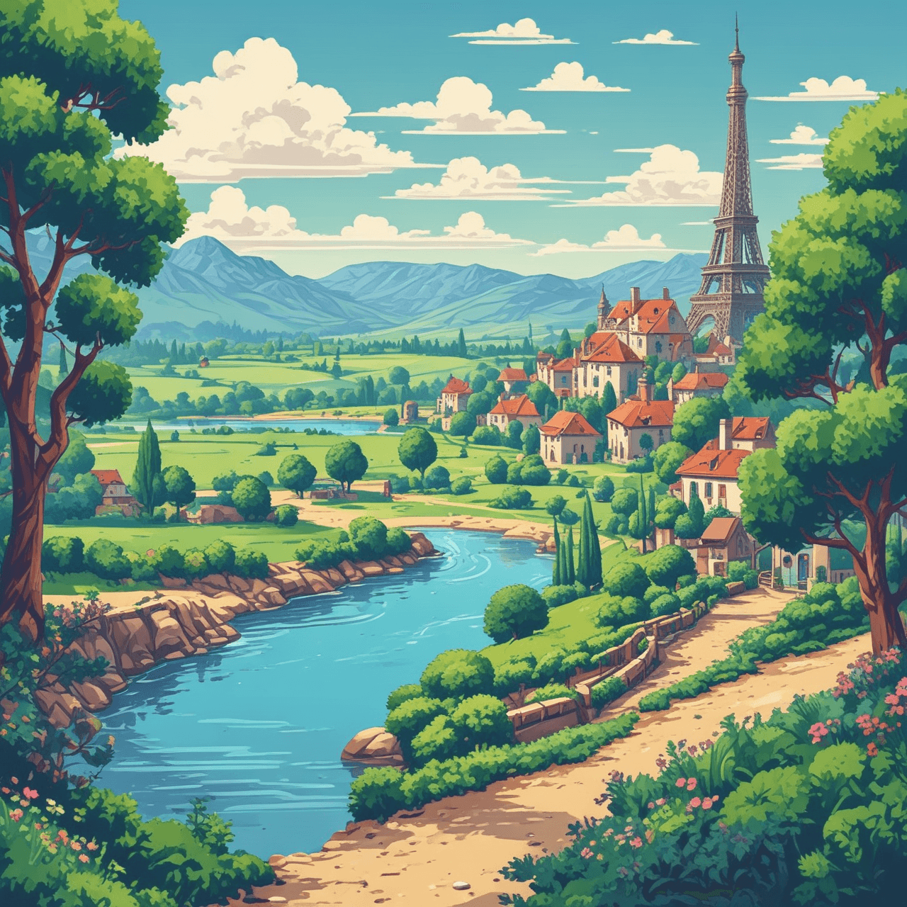 French Fauna Frenzy game banner