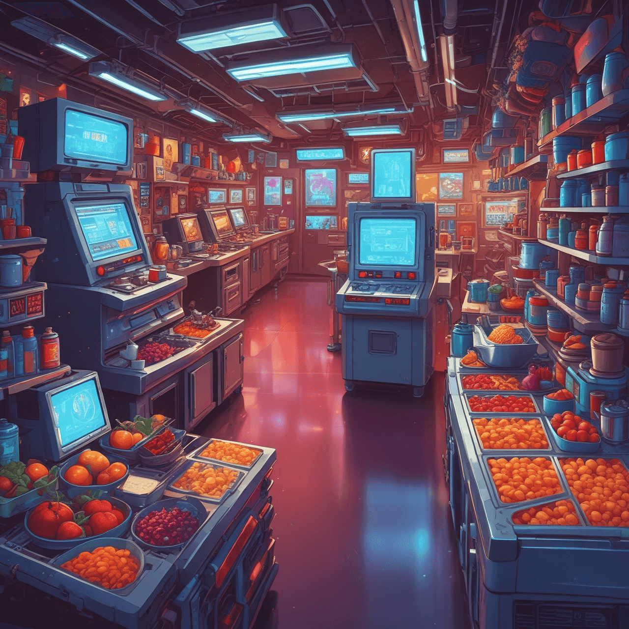 Food Tech Frenzy game banner