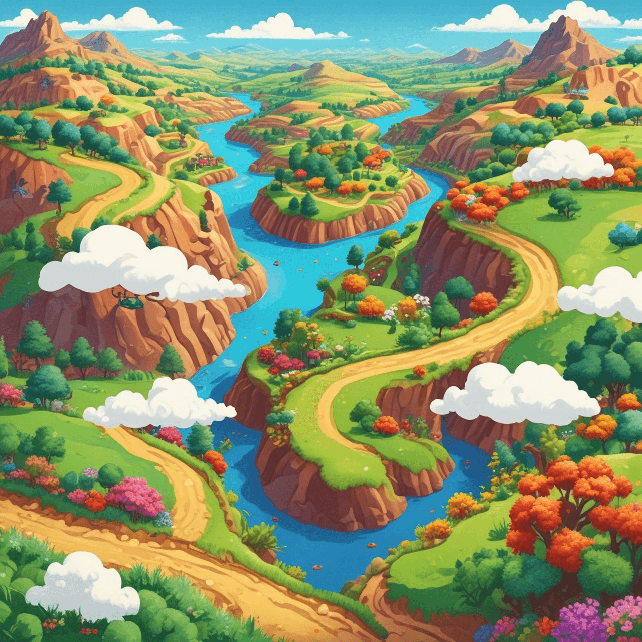 Geography Runner Quiz game banner