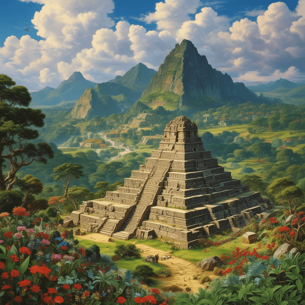 Carrera de Conocimiento: Mayas, Incas y Aztecas game banner