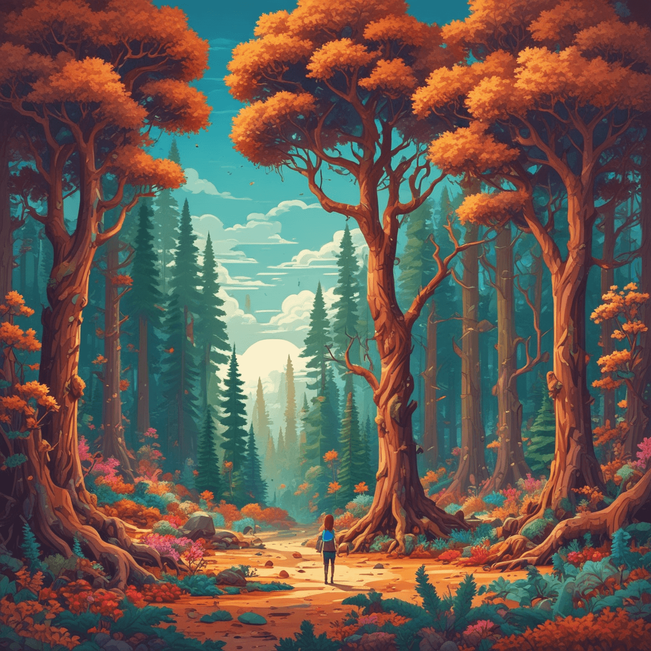 Biology Run: Trees & Lungs Quiz game banner