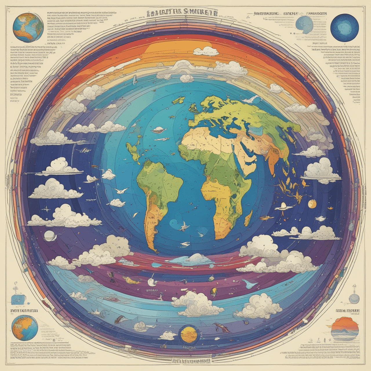 Aventura Quiz das Camadas Atmosféricas game banner