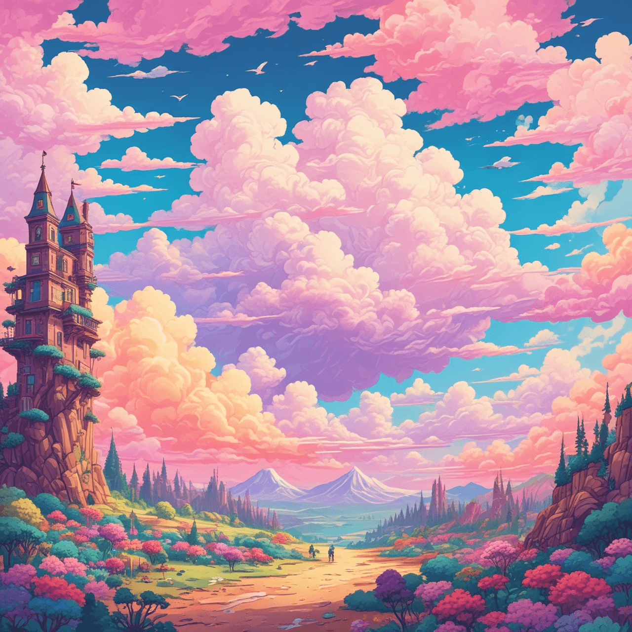 Le Pont Nuageux de l'Imparfait game banner