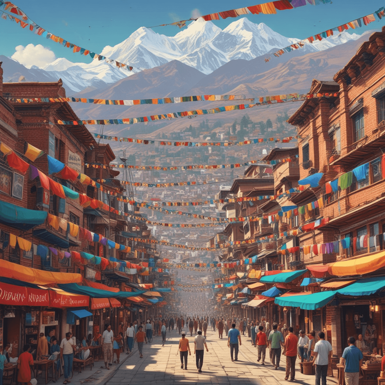 Nepali Language Street Run game banner