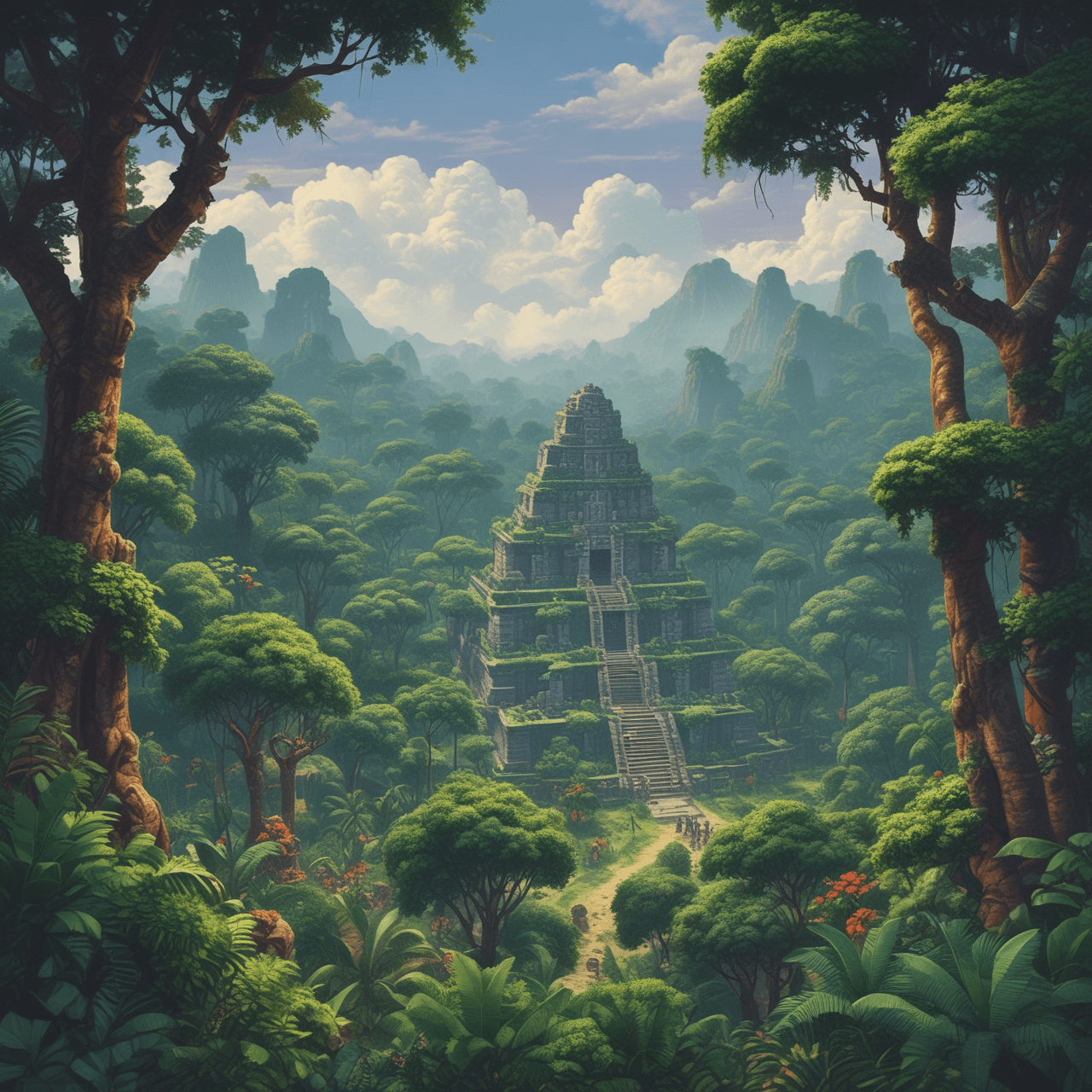 Olmec Oracle Bridge game banner