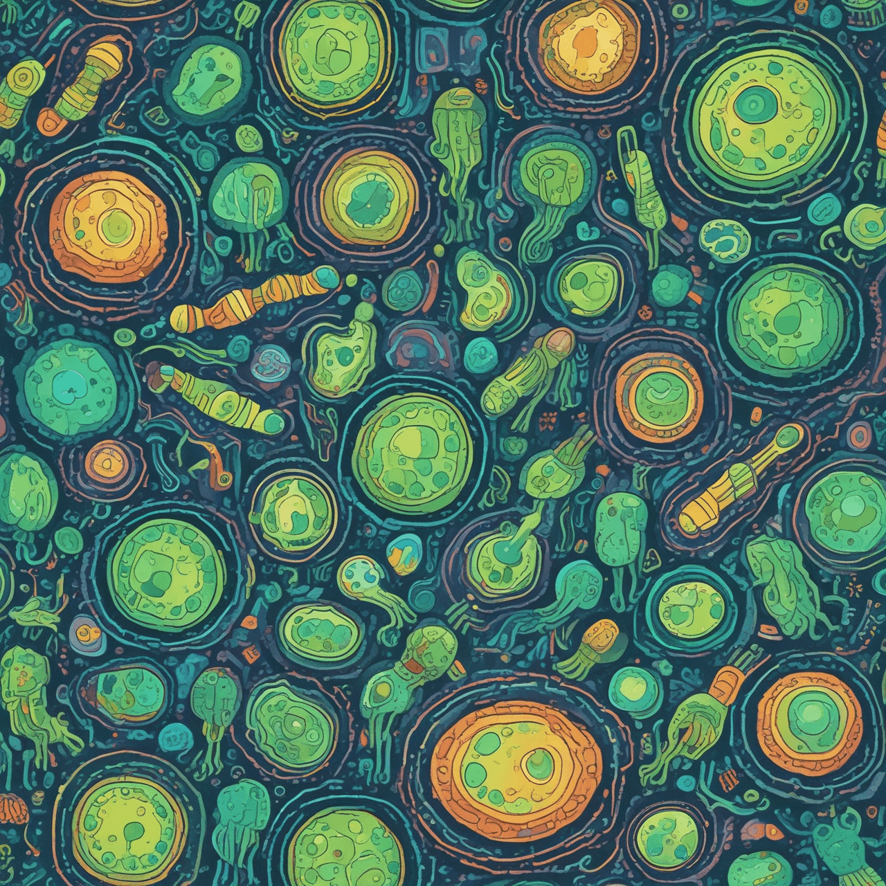 Cellular Run Quiz game banner