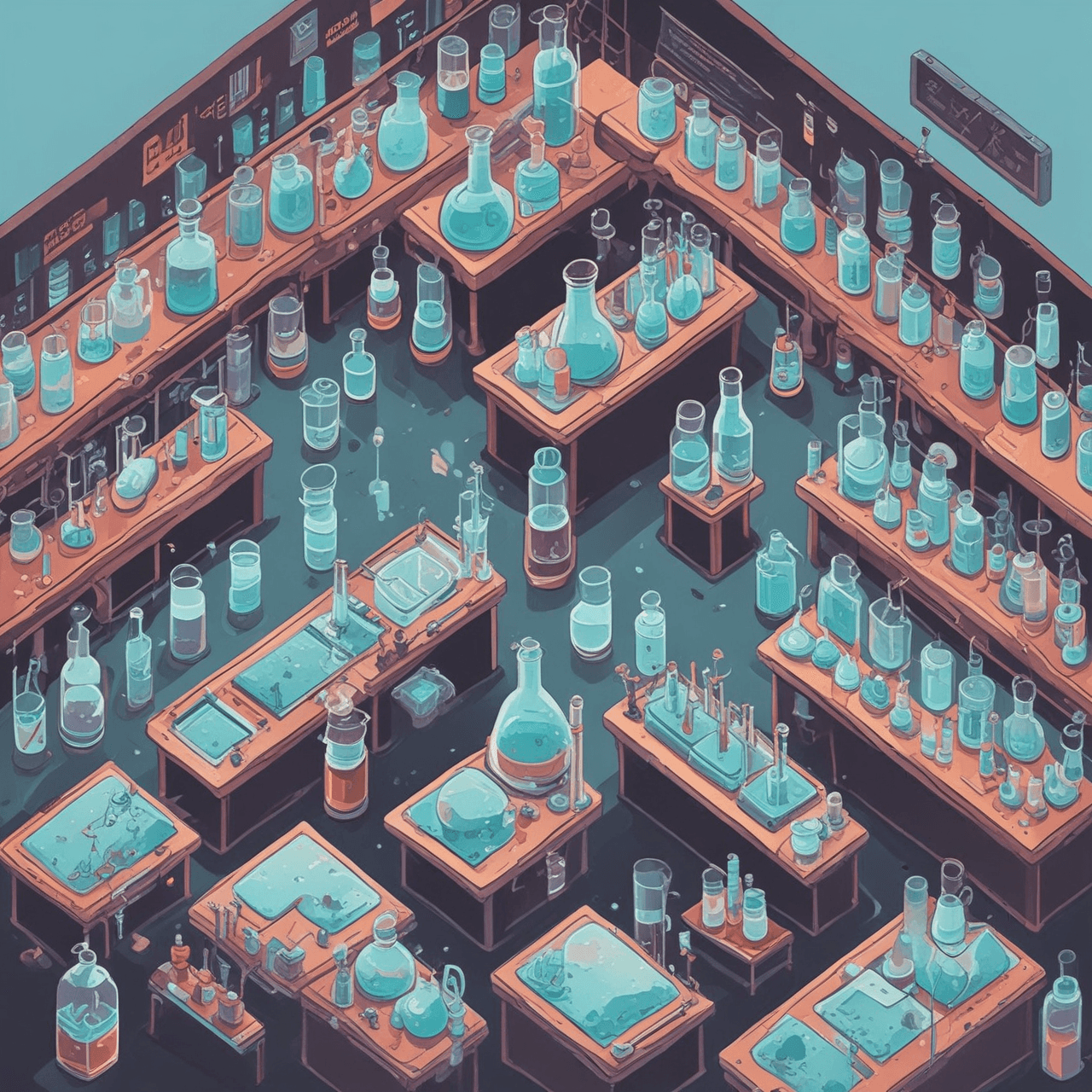Chemical Cloud Bridge game banner