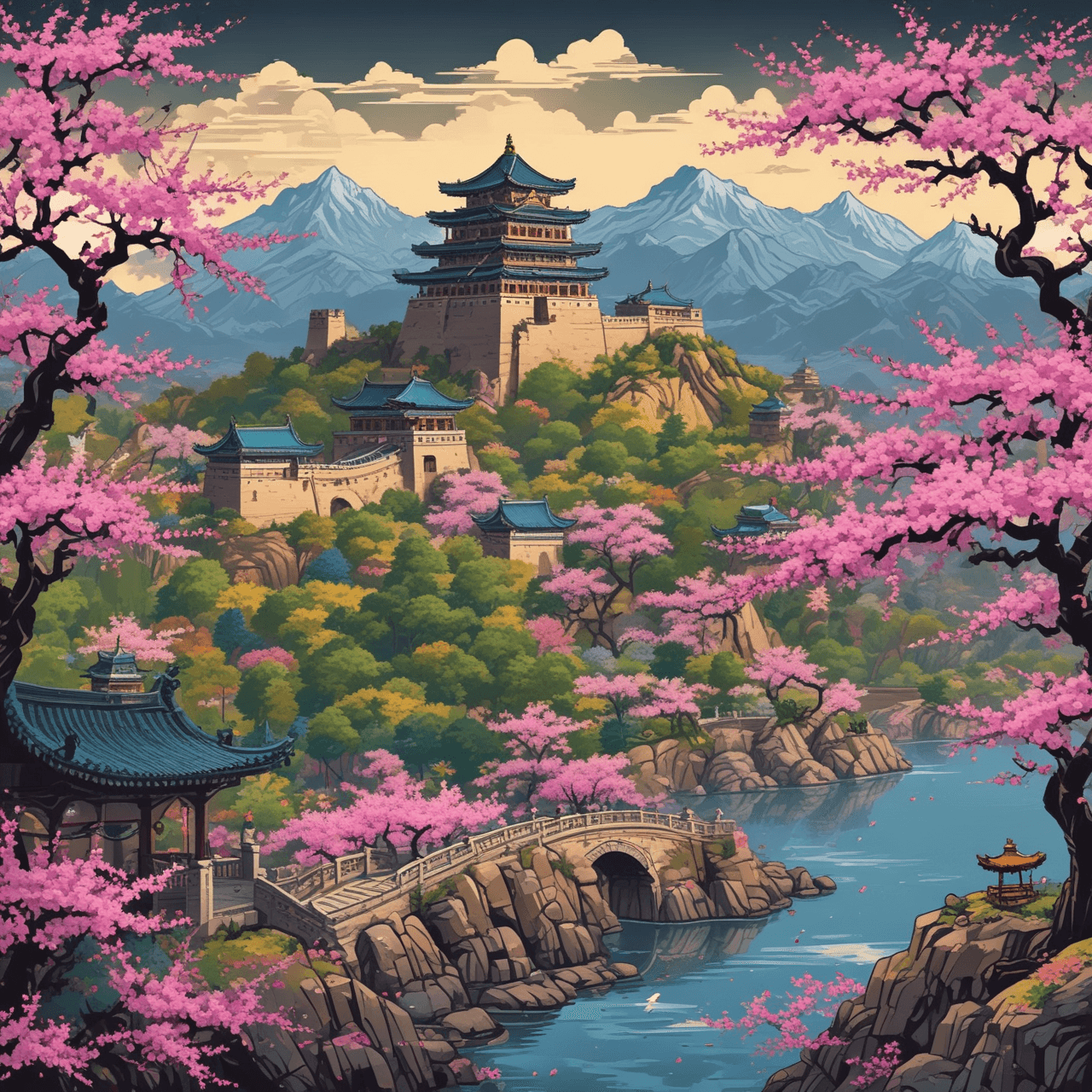 Ancient China Run game banner